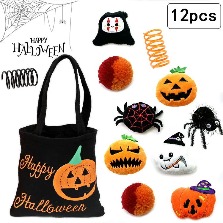 Halloween Pet Toy Set