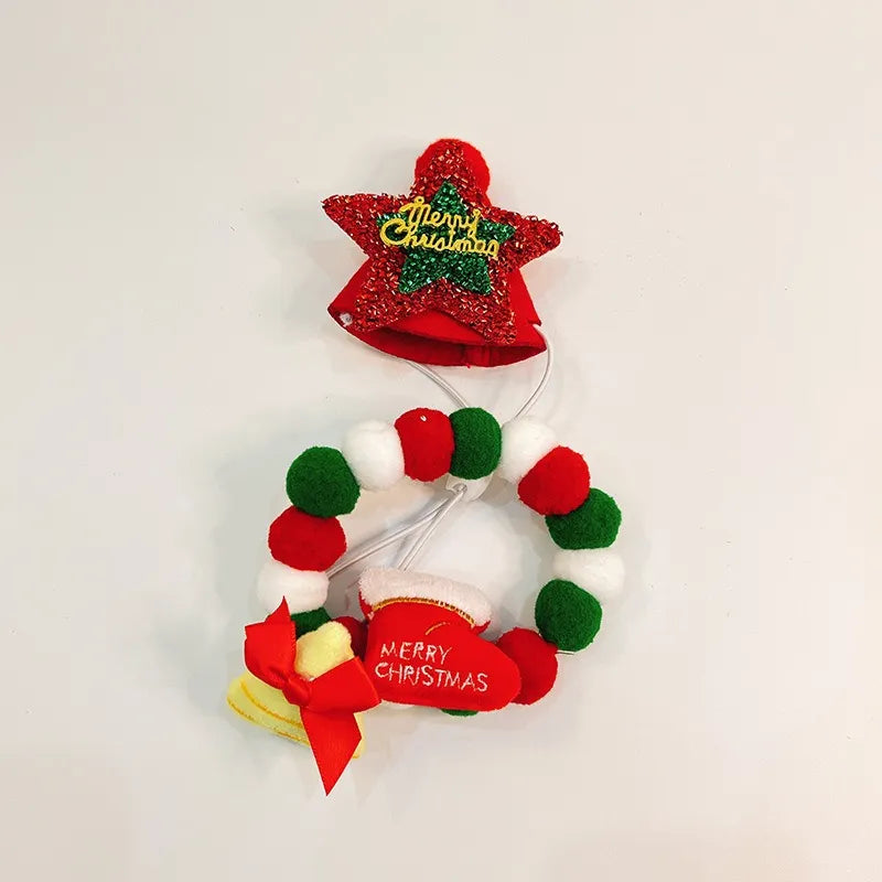 Christmas Pet Collar Necklace