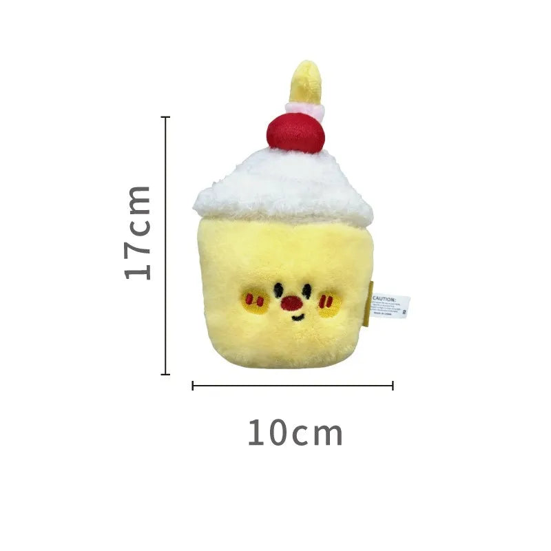 Avocado-shaped birthday cake toy for dogs