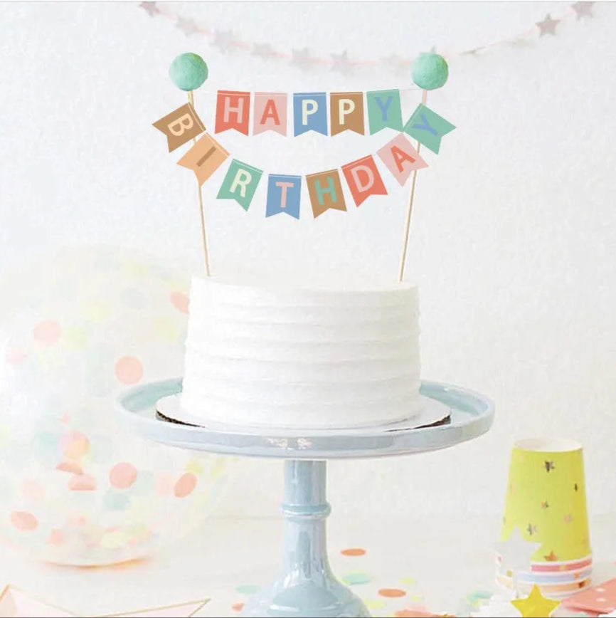 Pre-sewn small swallowtail bunting banner