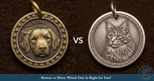 Bronze vs Silver Pet Pendants: Which One Is Right for You? — VivaTails