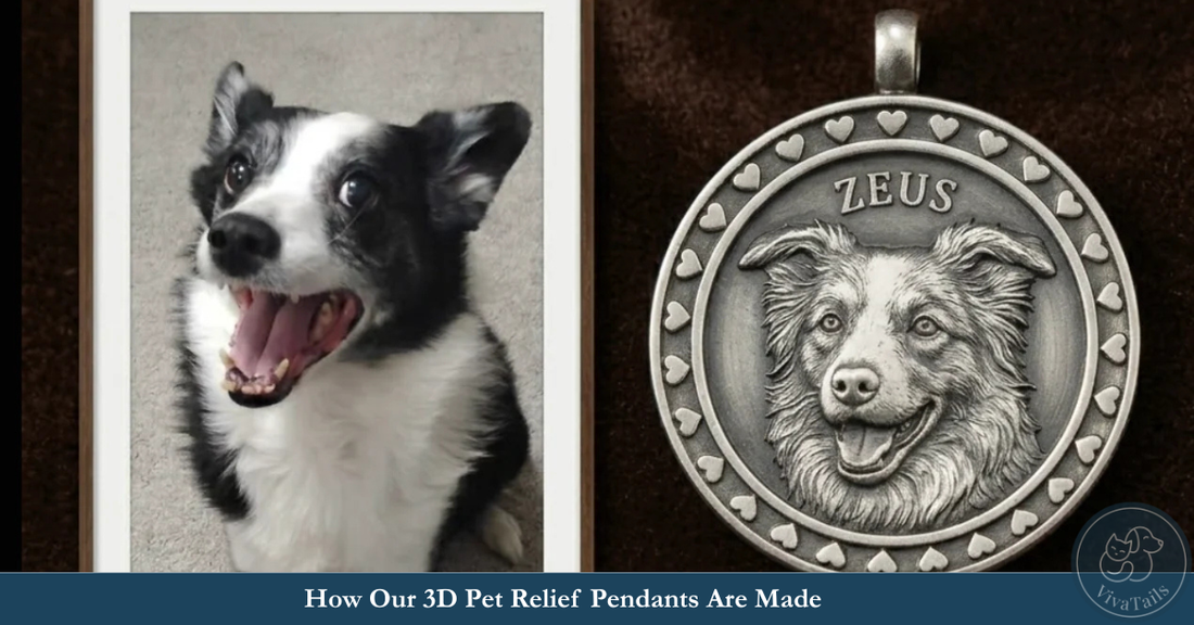 How Our 3D Pet Relief Pendants Are Made: 20 Steps From Photo to Forever