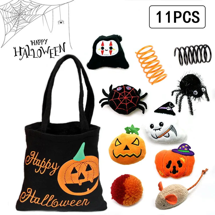 Halloween Pet Toy Set
