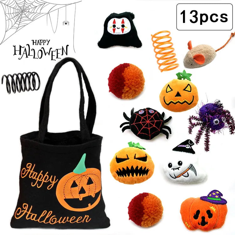 Halloween Pet Toy Set