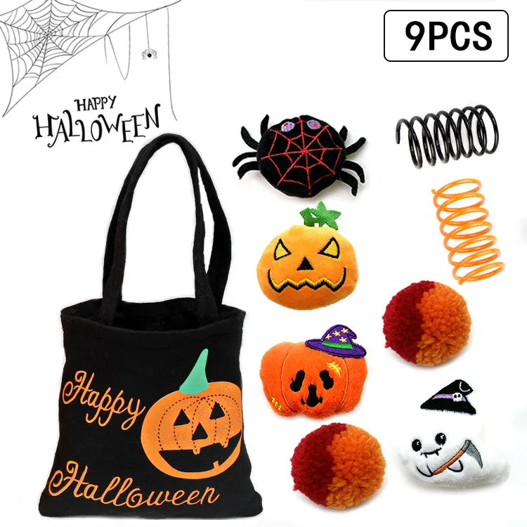 Halloween Pet Toy Set