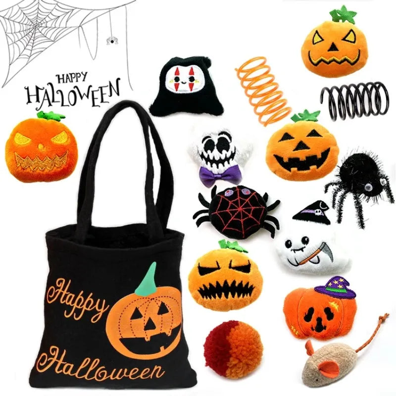 Halloween Pet Toy Set