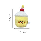 Avocado-shaped birthday cake toy for dogs