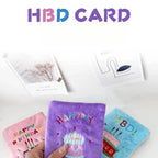 Birthday book snuffle toy accessories and packaging
