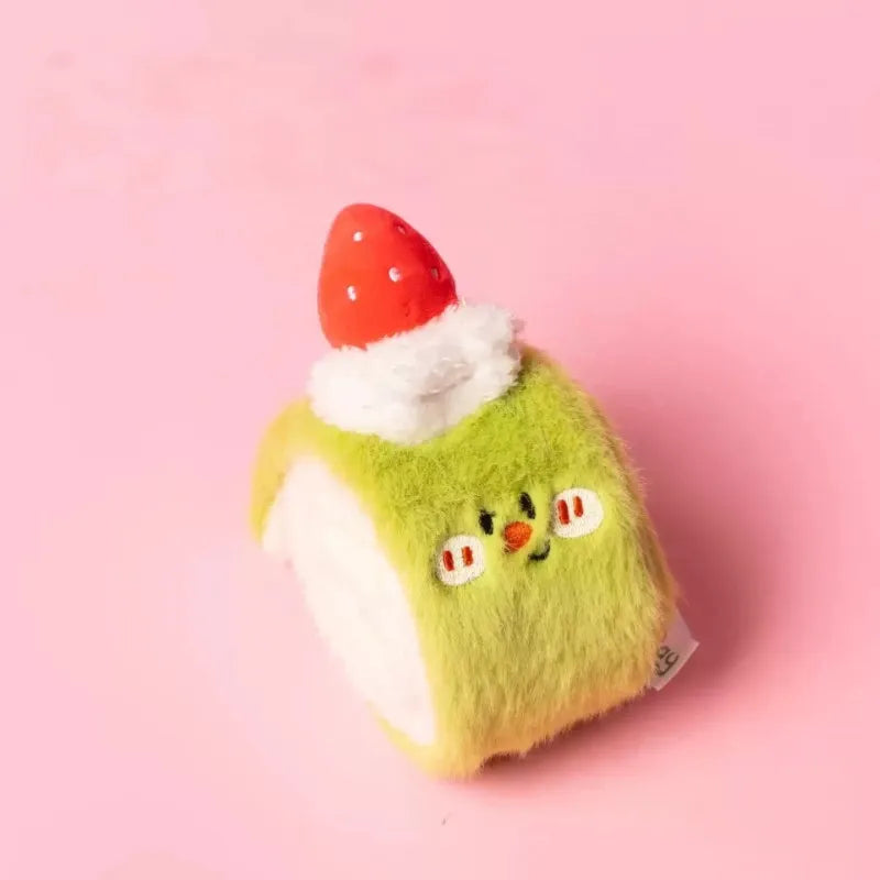 Grape earl cake plush toy for dogs