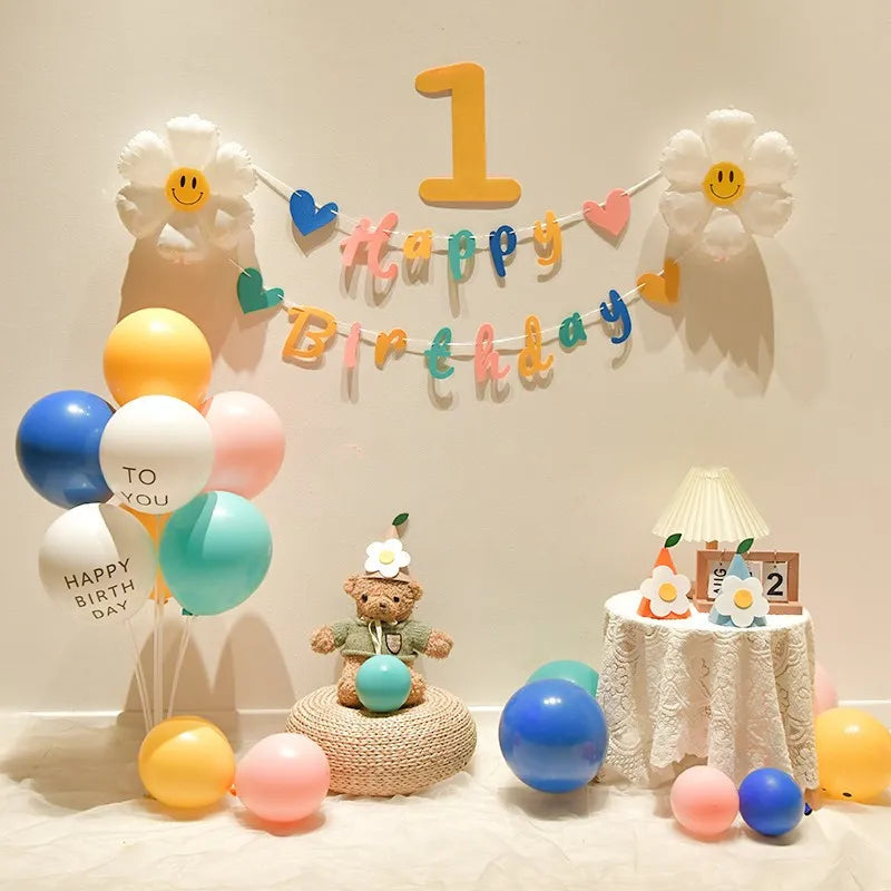 INS Birthday Number Column Backdrop Set