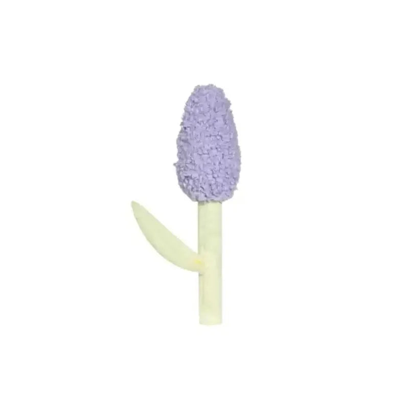 Juliet-style plush flower bouquet for dogs