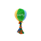 Squeaky birthday balloon toy for pets